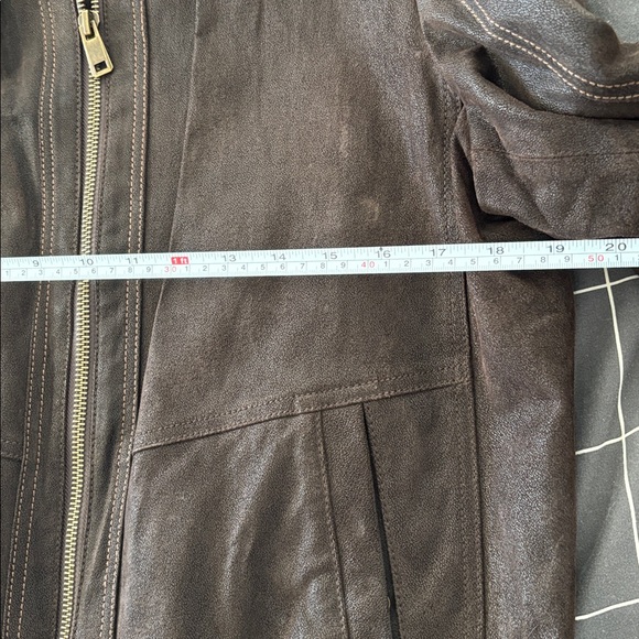 Wilson suede leather bomber - Picture 10 of 11